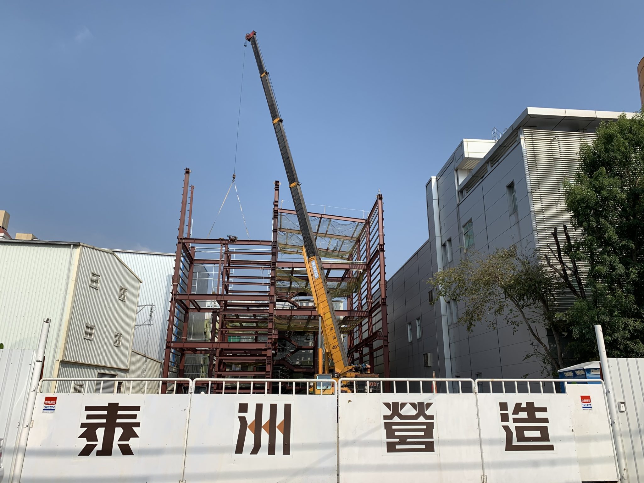 2019/7 – Starting the construction of Wan-Jin Plant